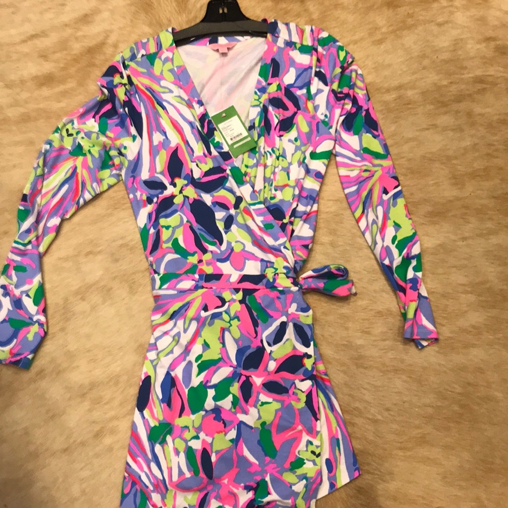 Lilly Pulitzer Wrap Romper